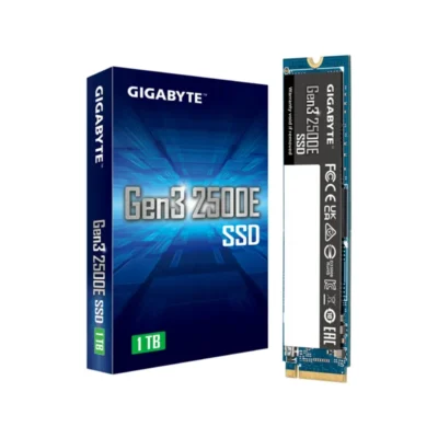 اساسدی گیگابایت GEN3 2500E ظرفیت 1ترابایت به همراه جعبه محصول