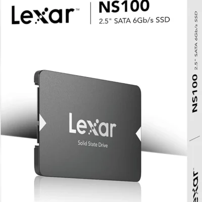جعبه اس اس دی لکسار NS100 ظرفیت 256 گیگابایت