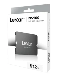 جعبه اس اس دی لکسار NS100 ظرفیت 512 گیگابایت