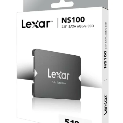 جعبه اس اس دی لکسار NS100 ظرفیت 512 گیگابایت