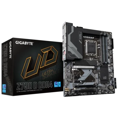 مادربرد گیگابایت Z790 D DDR4 به همراه جعبه محصول