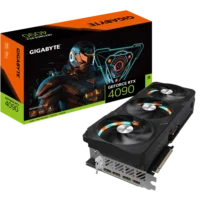 کارت گرافیک گیگابایت GeForce RTX 4090 GAMING OC 24G به همراه جعبه محصول