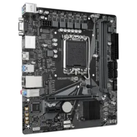 نمای جانبی مادربرد گیگابایت H610M S2H V3 DDR4