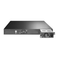 نمای عقب سوییچ 28 پورت تی پی لینک T3700G-28TQ