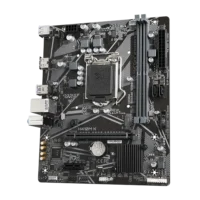 نمای کناری مادربرد گیگابایت H410M K با اسلات PCIe 3