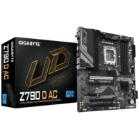 مادربرد گیگابایت Z790 D AC به همراه جعبه محصول
