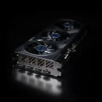 نمای جانبی کارت گرافیک RTX 4060 Gaming OC